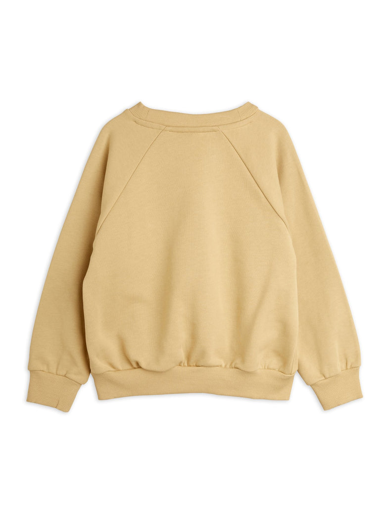 Basic Solid Sweatshirt (Beige) by Mini Rodini