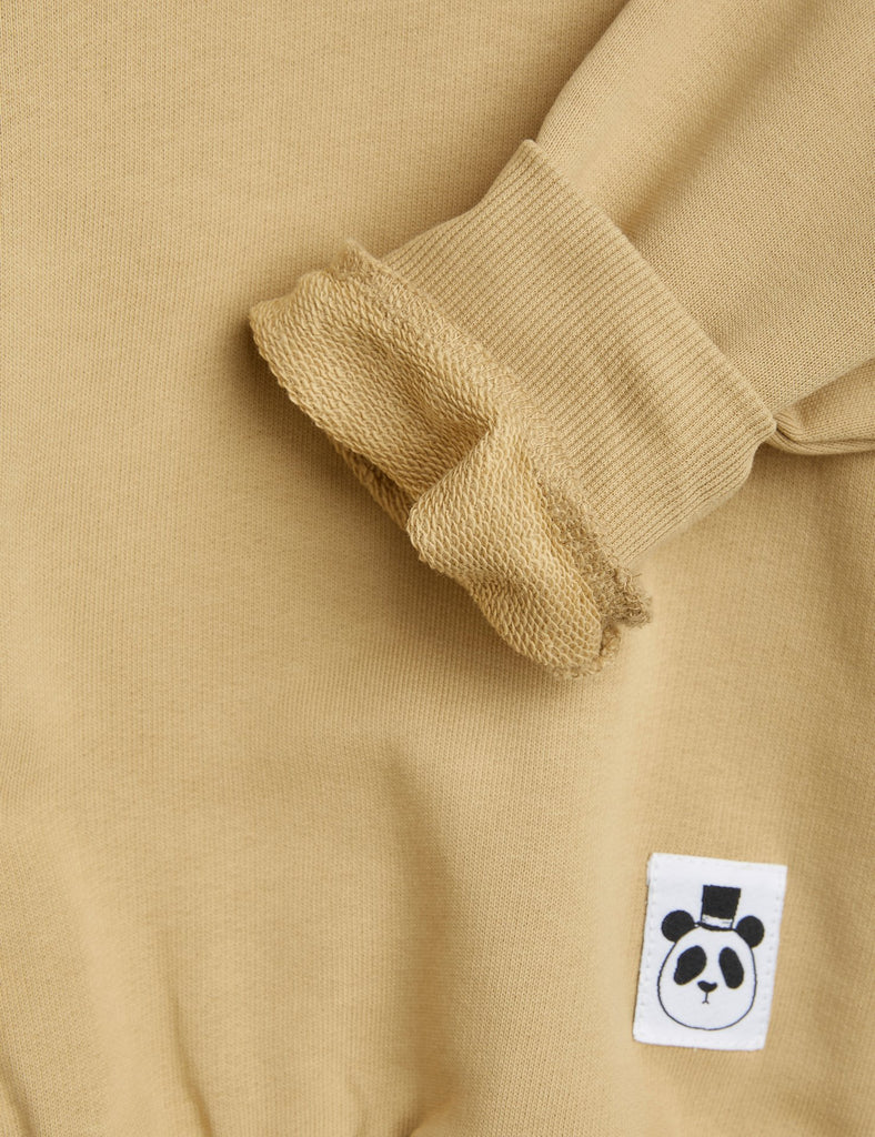 Basic Solid Sweatshirt (Beige) by Mini Rodini