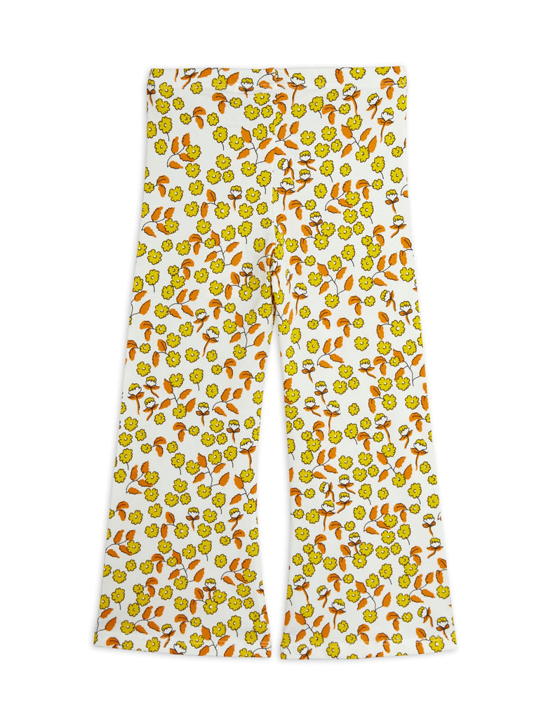 Flowers Flared Trousers by Mini Rodini