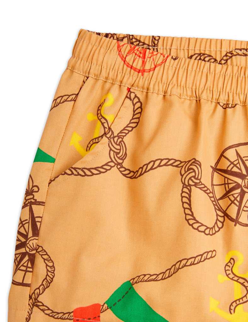 Nautical Woven Shorts by Mini Rodini