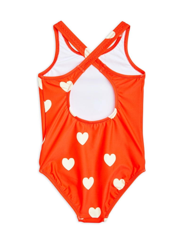 Hearts UV Swimsuit by Mini Rodini