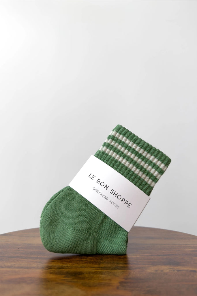 Girlfriend Socks (Avocado) by Le Bon Shoppe