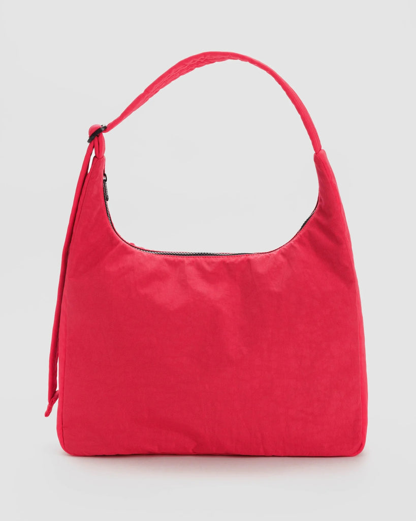Nylon Shoulder Bag (Candy Apple) by Baggu