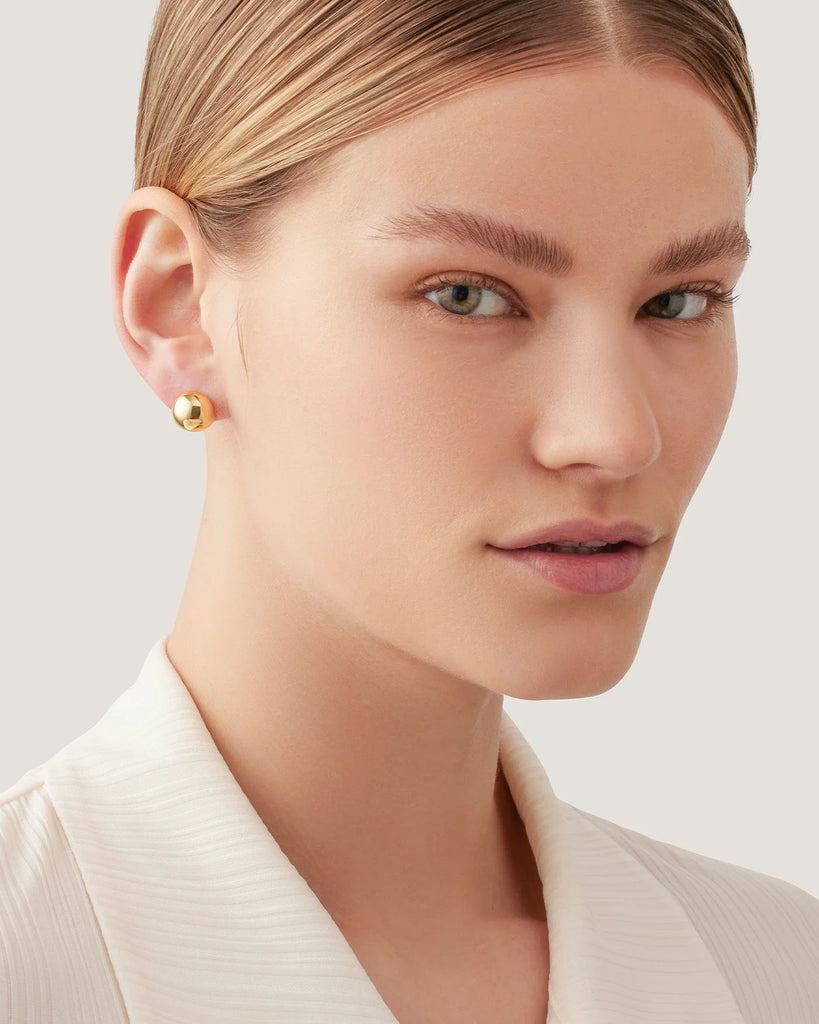 Aurora Earrings (Gold) by Jenny Bird