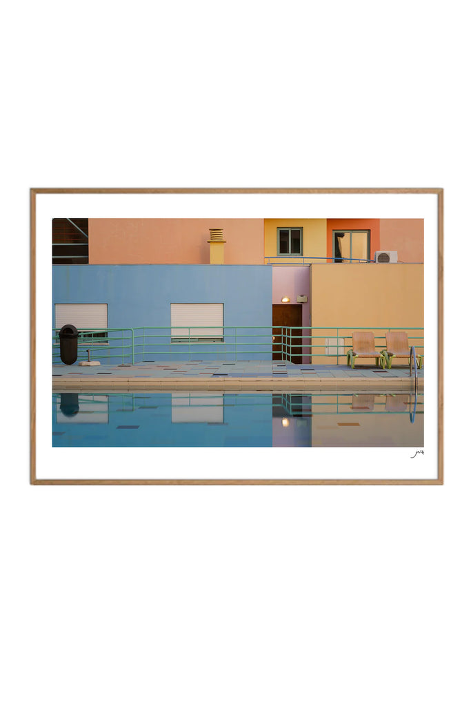 Poolside Poster by Yo Home