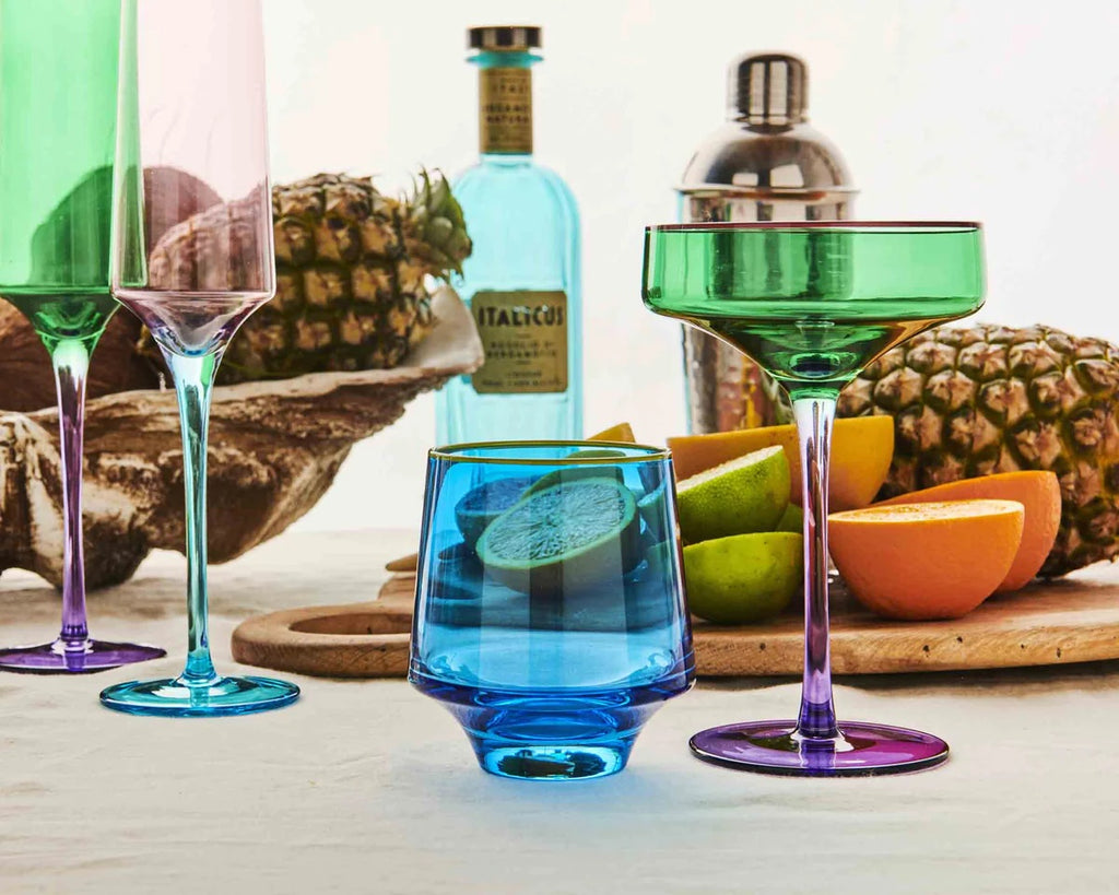Margarita Glass Set (Jade) by Kip & Co