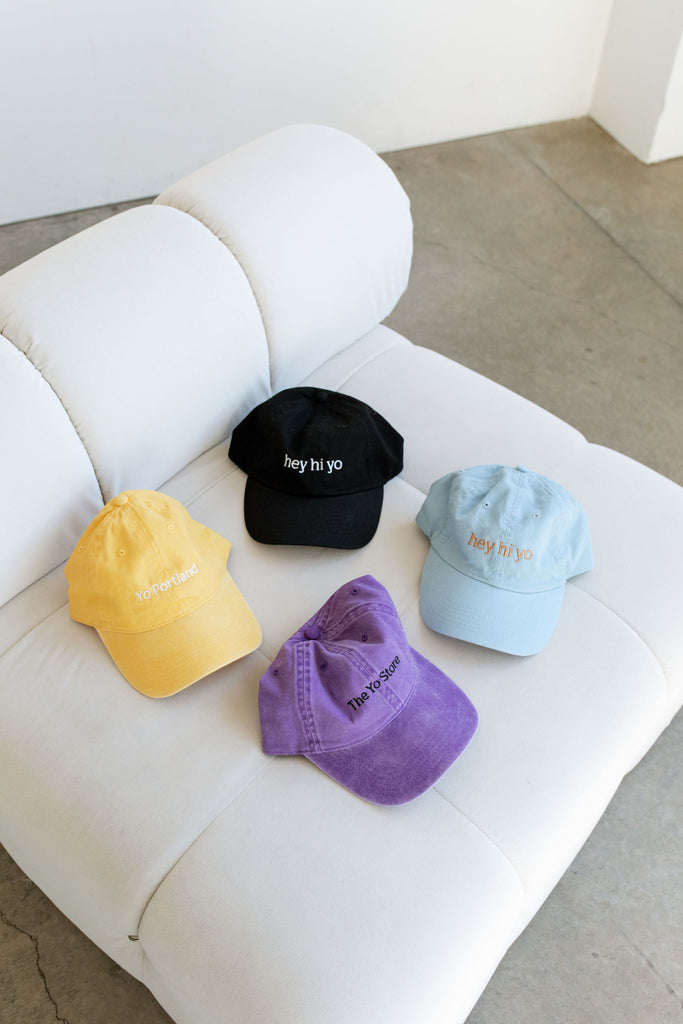 The Yo Store Cap (Purple) by Intentionally Blank