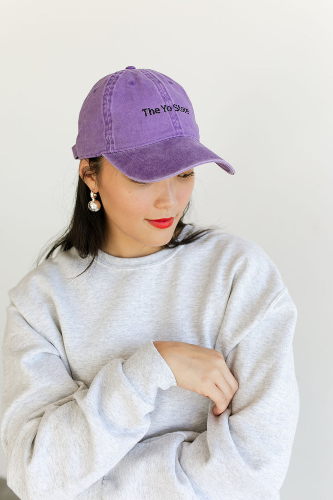 The Yo Store Cap (Purple) by Intentionally Blank