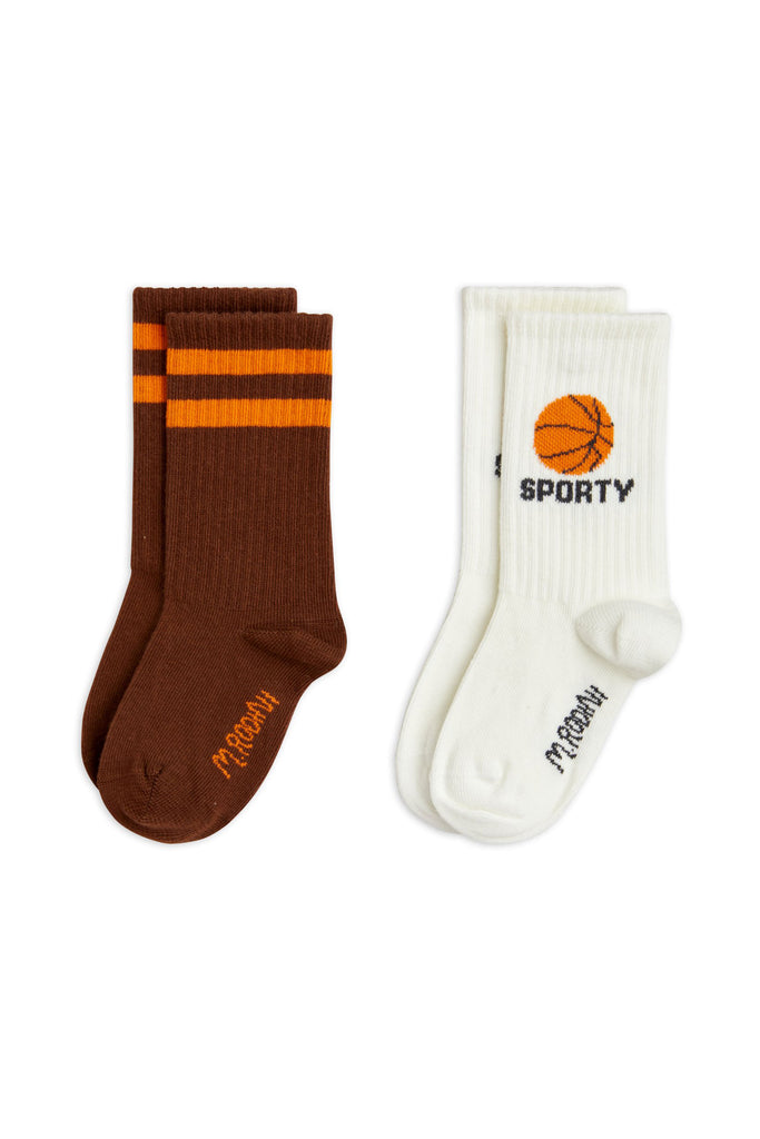 Basketball Socks (2 Pack) by Mini Rodini
