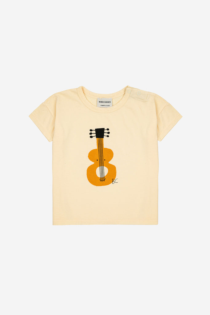 Acoustic Guitar Tee (Baby) by Bobo Choses