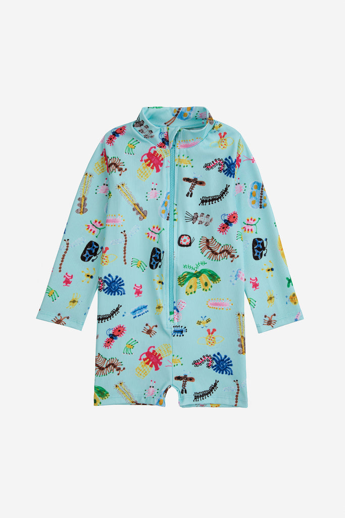 Funny Insects Swim Overall (Baby) by Bobo Choses