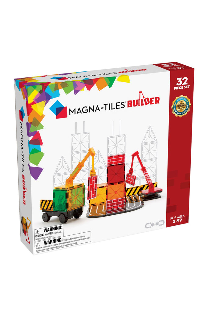 32-Piece Builder Set by Magna-Tiles