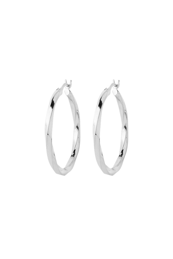 Francisca 22 Hoops (Silver) by Maria Black