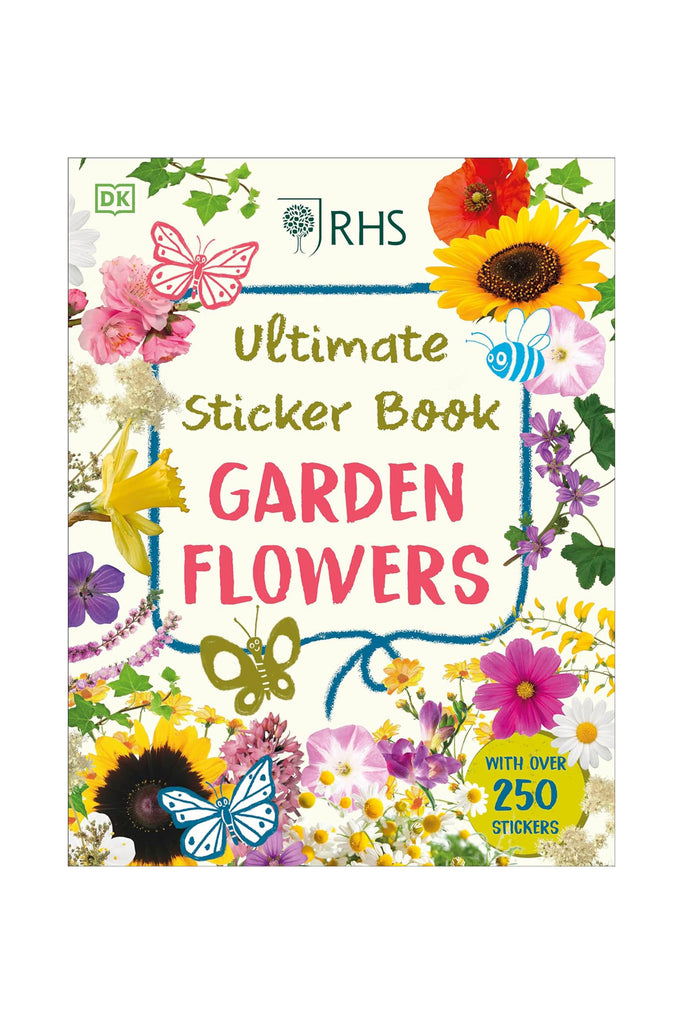 Ultimate Sticker Book (Garden Flowers) by Tinies Books