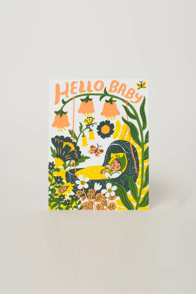 Hello Baby Card by Greeting Card