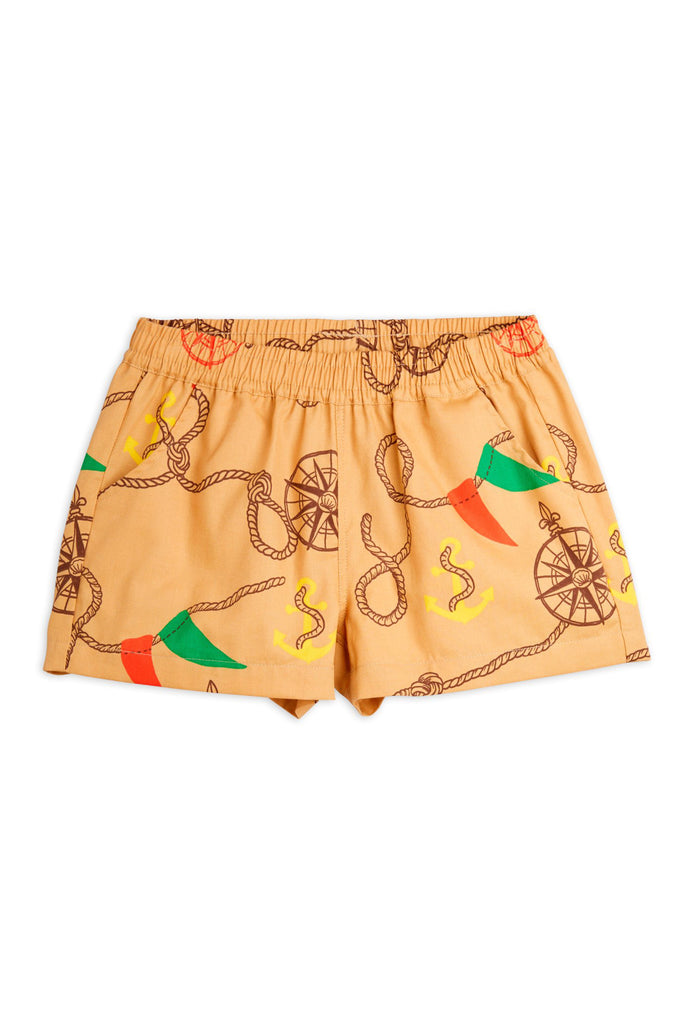 Nautical Woven Shorts by Mini Rodini