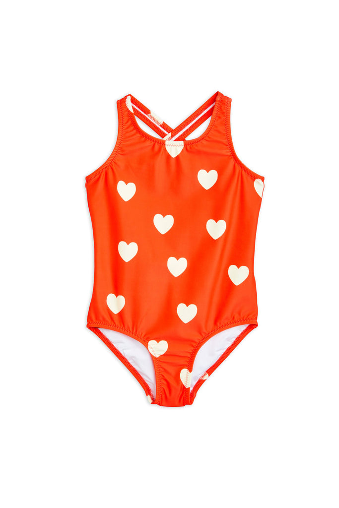 Hearts UV Swimsuit by Mini Rodini