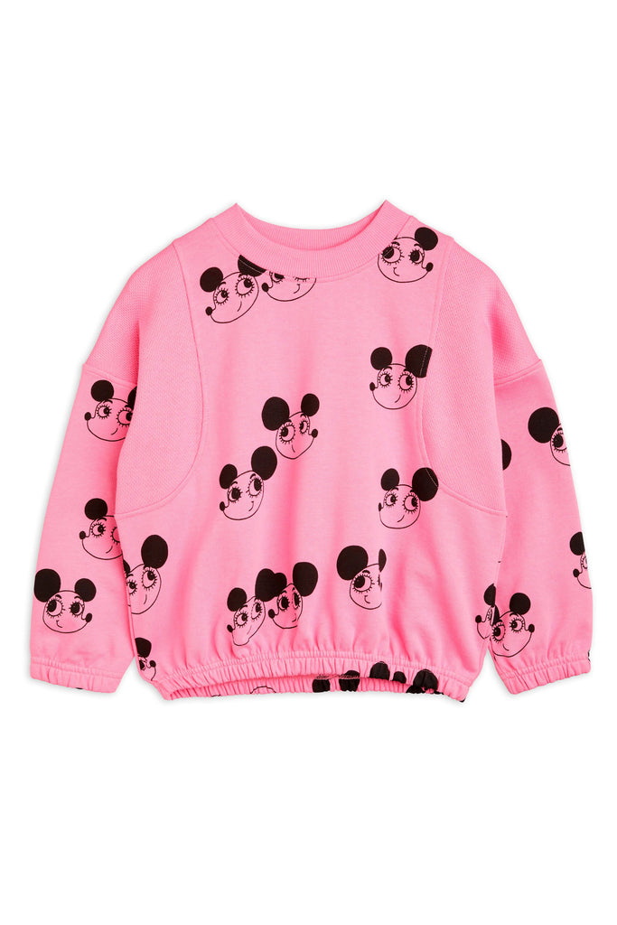 Ritzrats Sweatshirt (Pink) by Mini Rodini