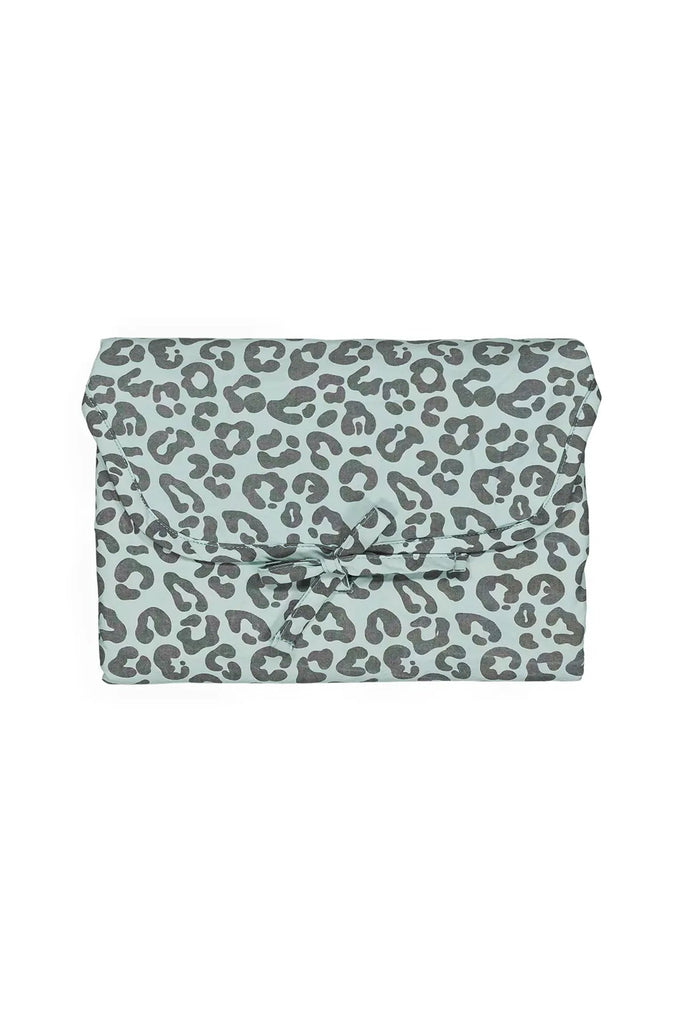 Baby Changing Mat (Blue Leopard) by Rose in April