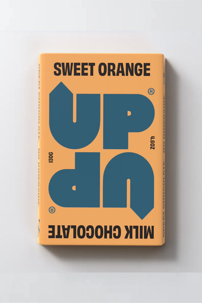 Sweet Orange Chocolate Bar by Up-Up Chocolate