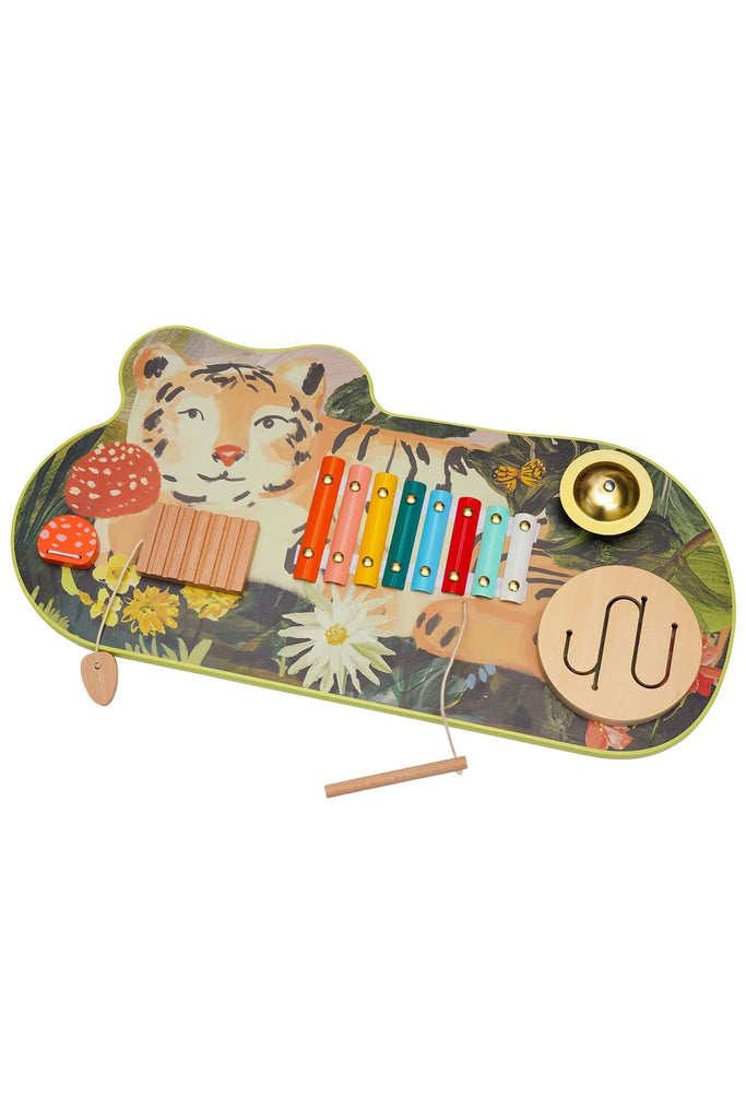 Tiger Tunes Wooden Activity Toy by Manhattan Toy