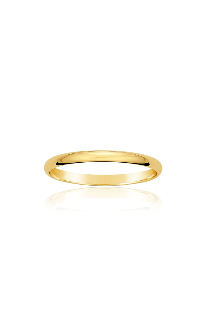 Well Rounded Stack Ring (Solid 14k Gold) by Mod + Jo
