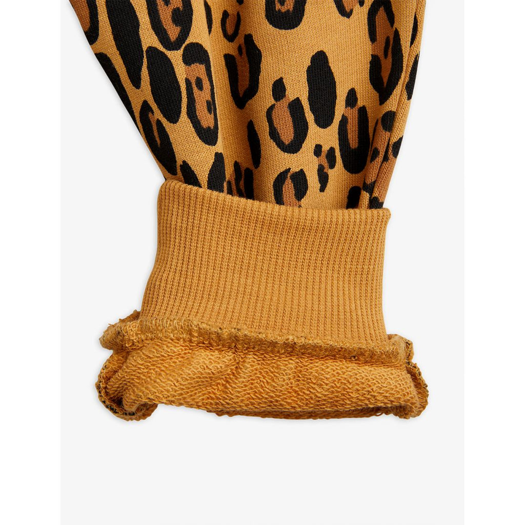 Leopard Sweatpants by Mini Rodini