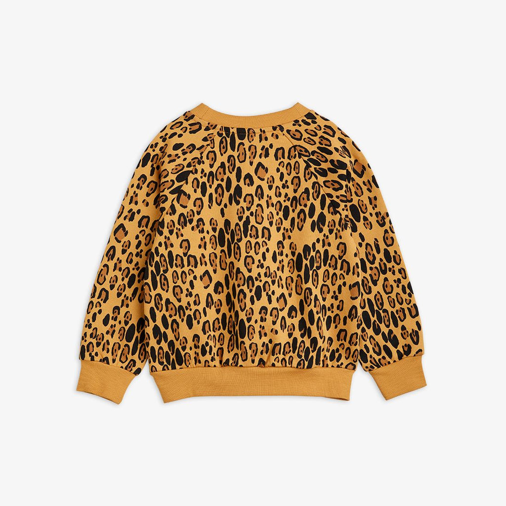Basic Leopard Sweatshirt by Mini Rodini