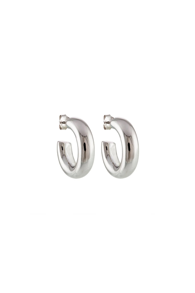 .75" Perfect Hoops (Silver) by Machete