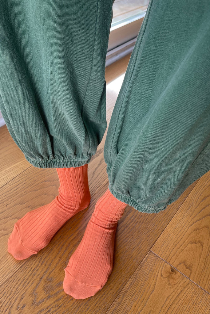 Her Socks (Tangerine) by Le Bon Shoppe
