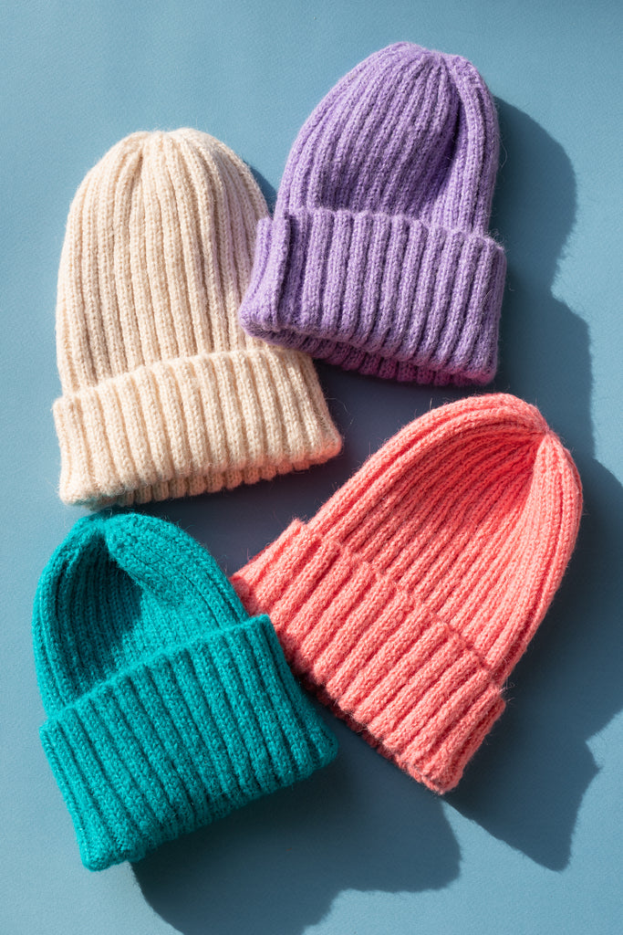Wool Everyday Beanie Kids 1 year - 6 years (Various Colors) by Korean Collective