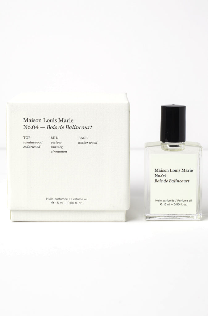 Perfume Oil (No. 4 Bois De Balincourt) by Maison Louis Marie
