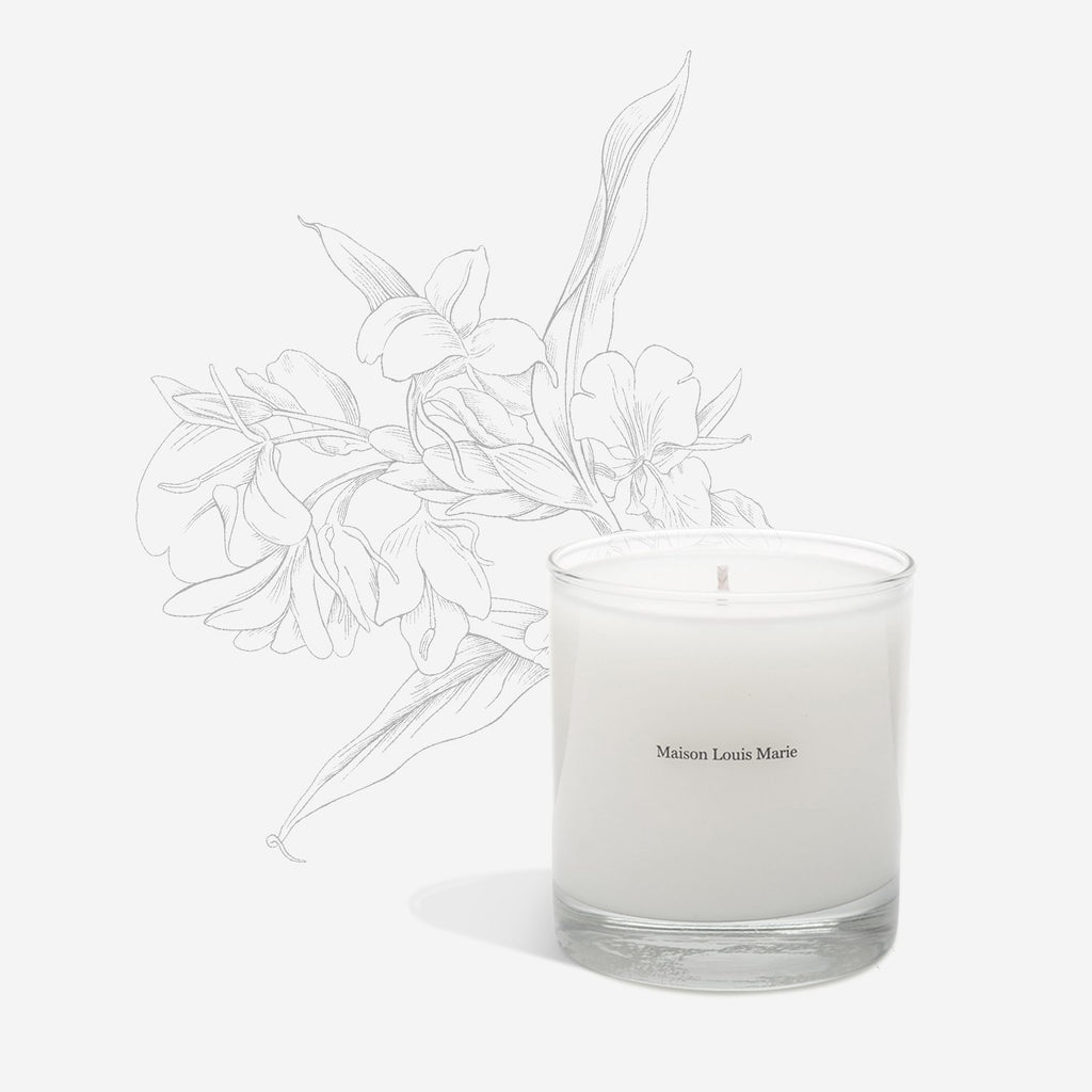 No. 12 Candle (Bousval) by Maison Louis Marie