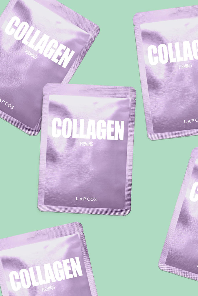 Sheet Face Mask (Collagen) by LAPCOS