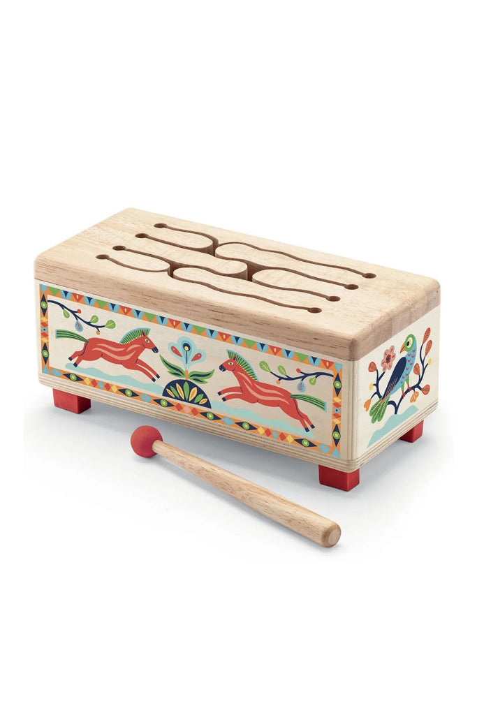 Wooden Drum by Djeco Toys