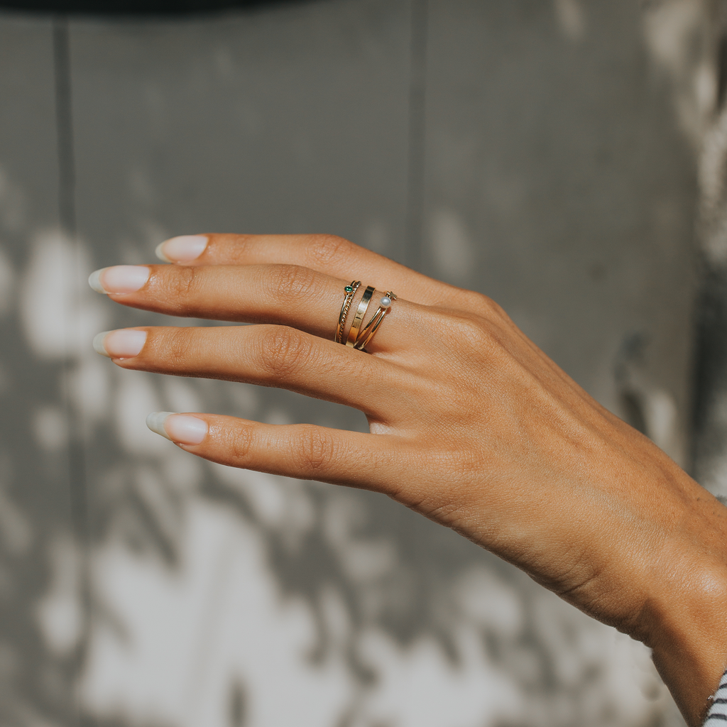 Smooth Talker Ring (Gold) by Mod + Jo