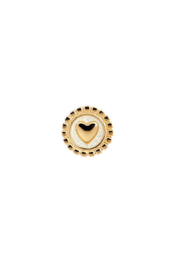Love Coin (Ivory/Gold) by Maria Black