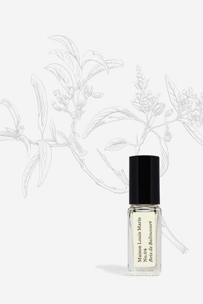 Mini Perfume Oil (No.04 Bois de Balincourt) by Maison Louis Marie