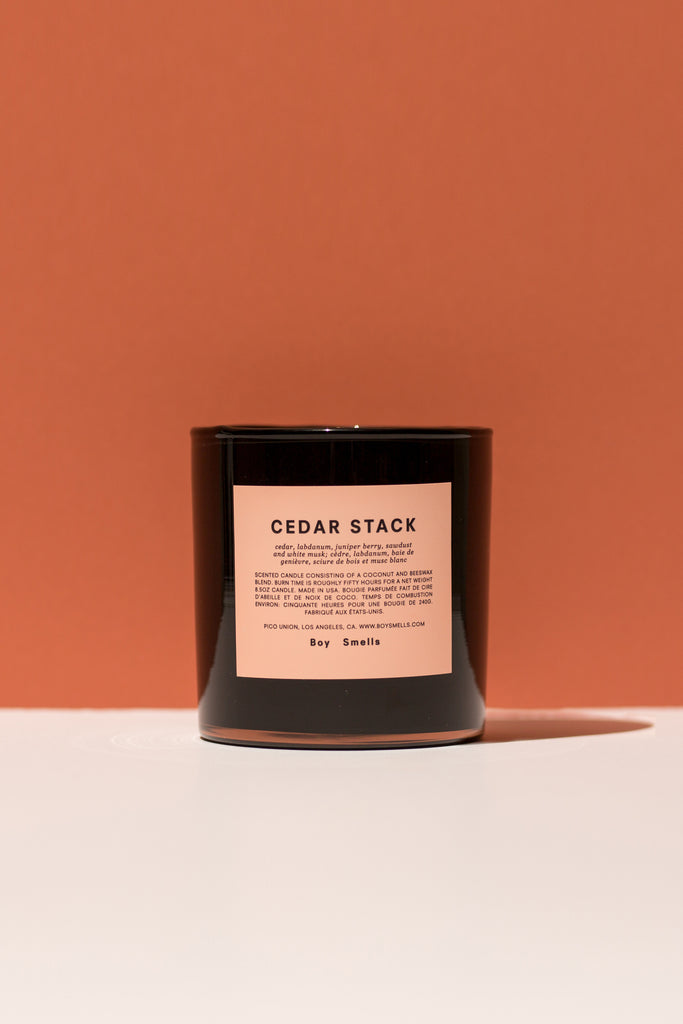 Cedar Stack Candle by Boy Smells