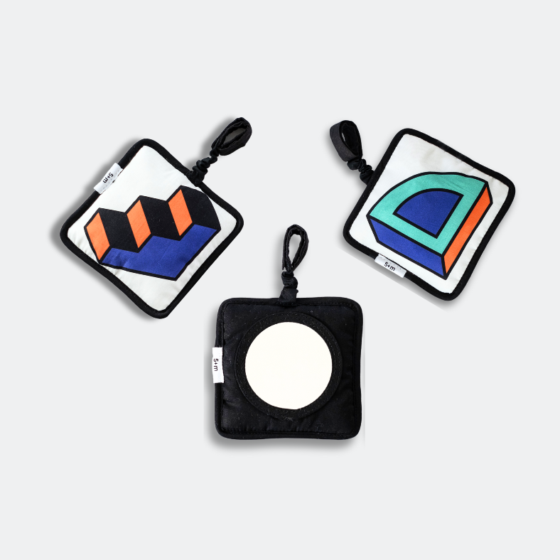 Etta Loves x Walala Studio Sensory Hanging Squares by Etta Loves USA
