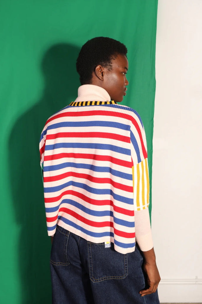 Winston Knit Tee (Multi Stripe) by L.F. Markey