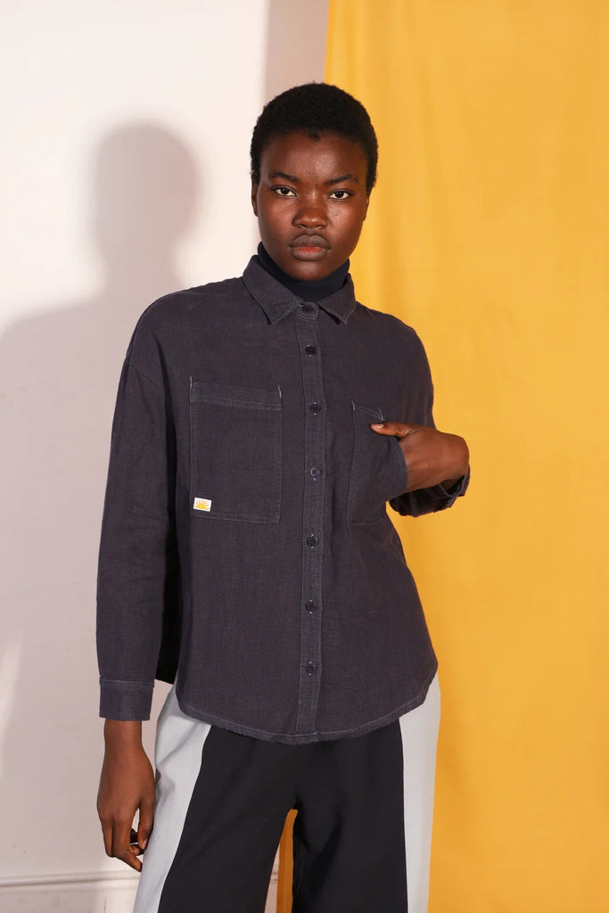 Karl Shirt (Navy) by L.F. Markey