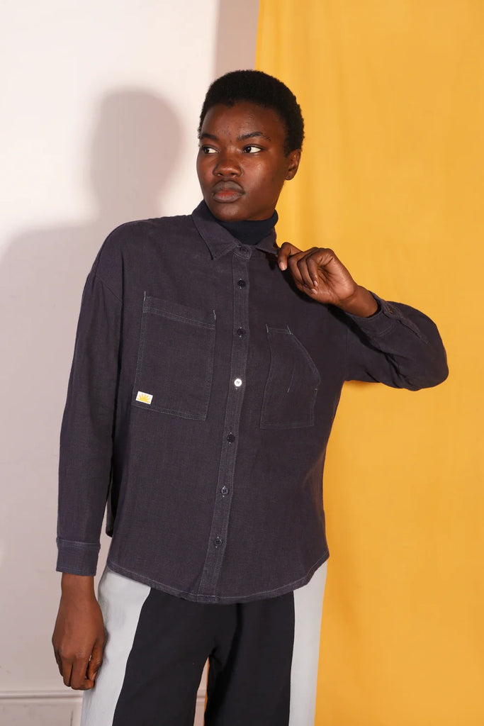 Karl Shirt (Navy) by L.F. Markey