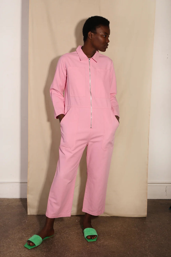 Dominic Boilersuit (Bright Pink) by L.F. Markey