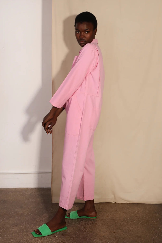 Dominic Boilersuit (Bright Pink) by L.F. Markey