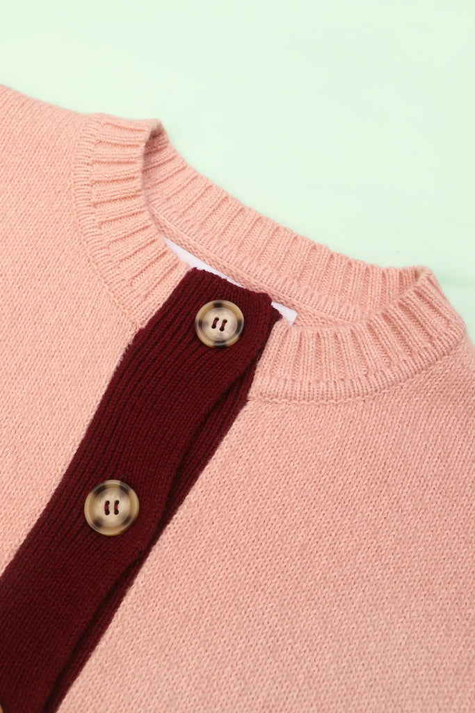 Aiken Cardigan (Blush) by L.F. Markey