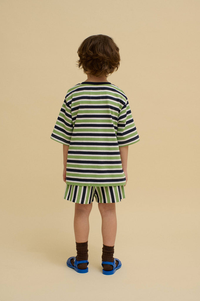 STRIPED POTATO TEE by OXOX CLUB