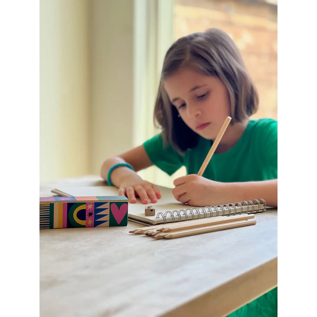 Geo Love Pencil Box