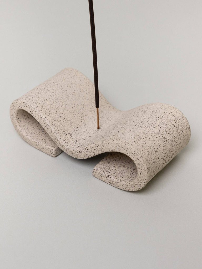 Ming Incense Holder (Sand) by Virginia Sin