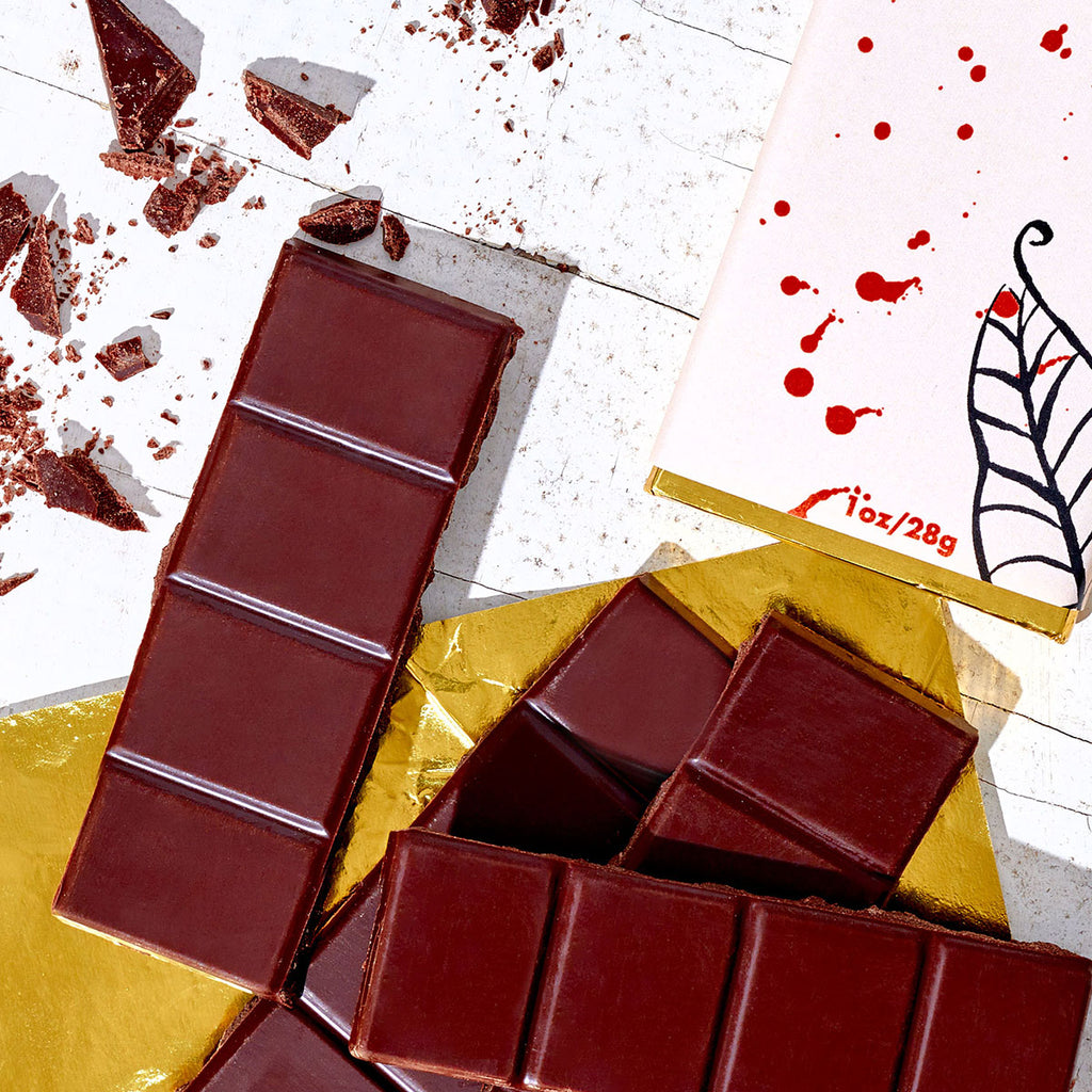 Hazelnut Chocolate Bar (Valentines) by Fine & Raw